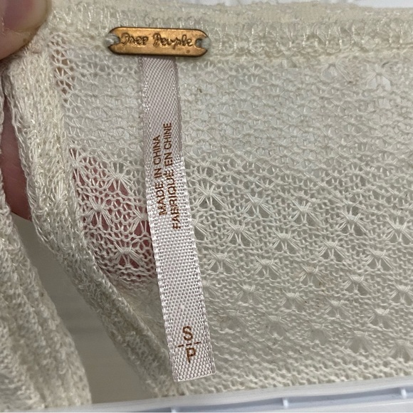 Free People embroidered tiered flowy long sleeved top - Picture 10 of 13